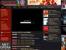 Tablet Screenshot of cinema-muenchen.com